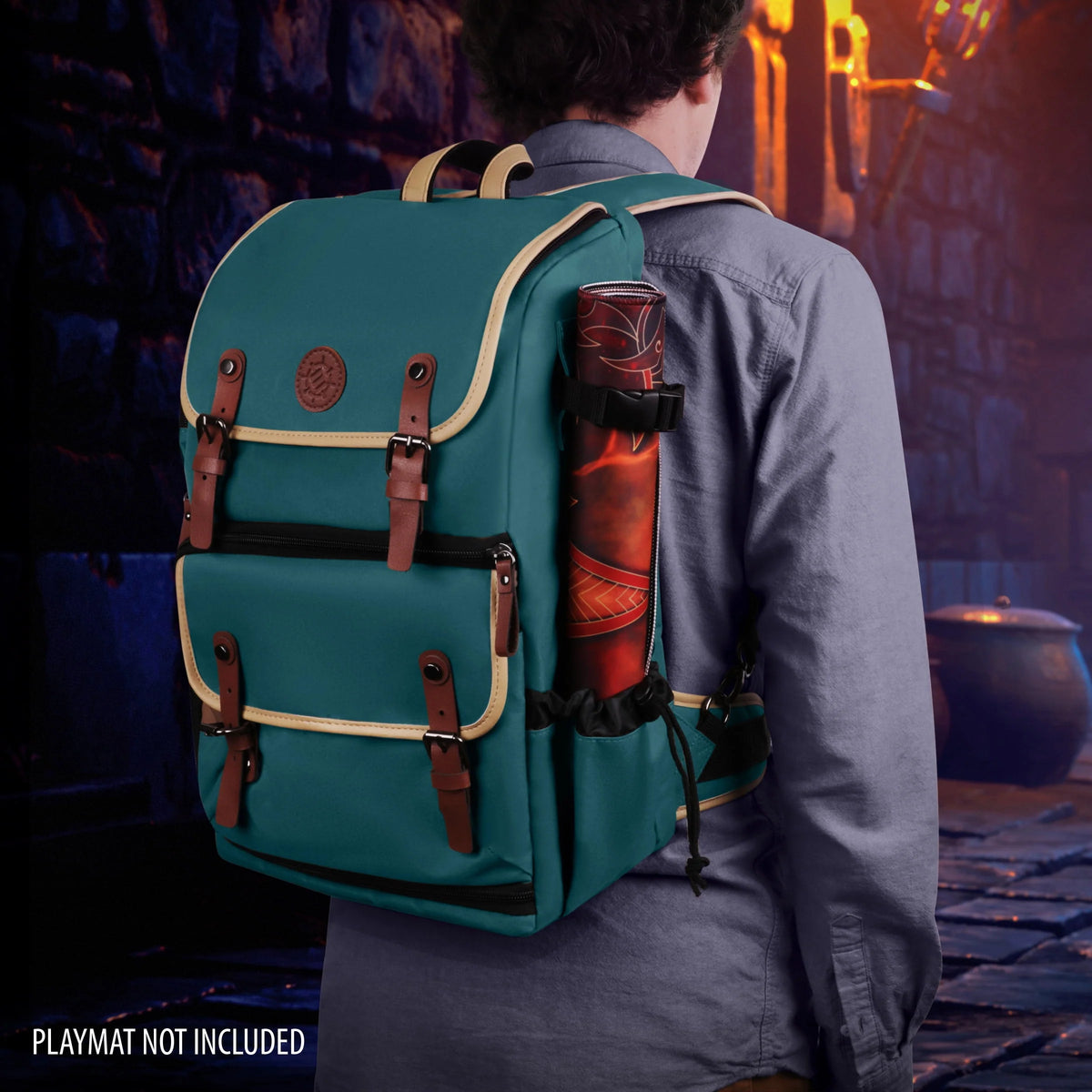 Full-Size Trading Card Storage Box Backpack Y794