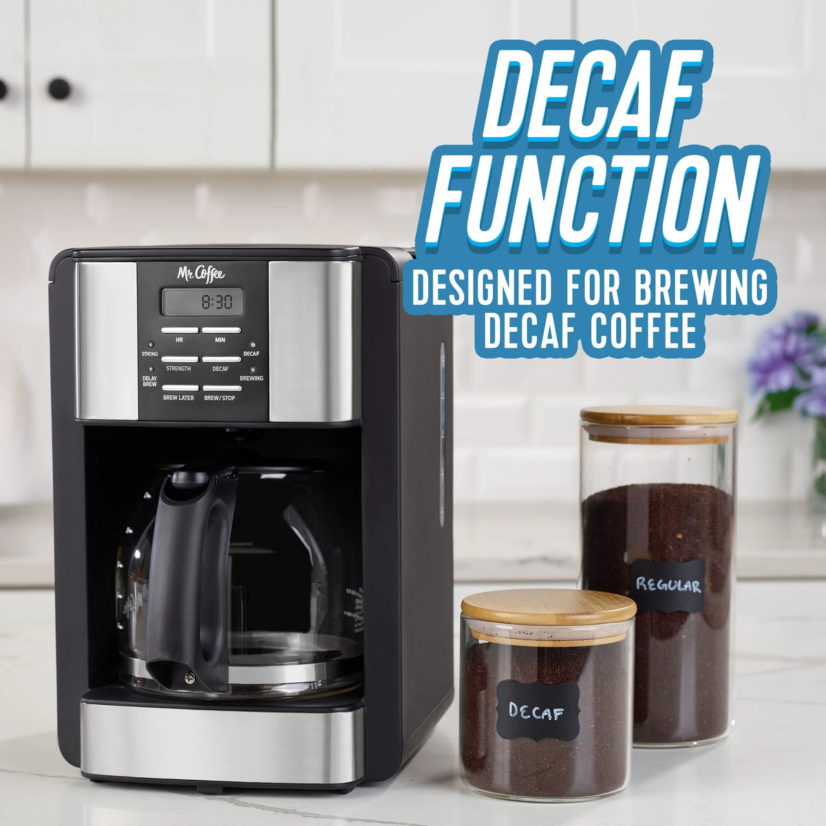 12 Cup Coffee Maker with Decaf Function R3791