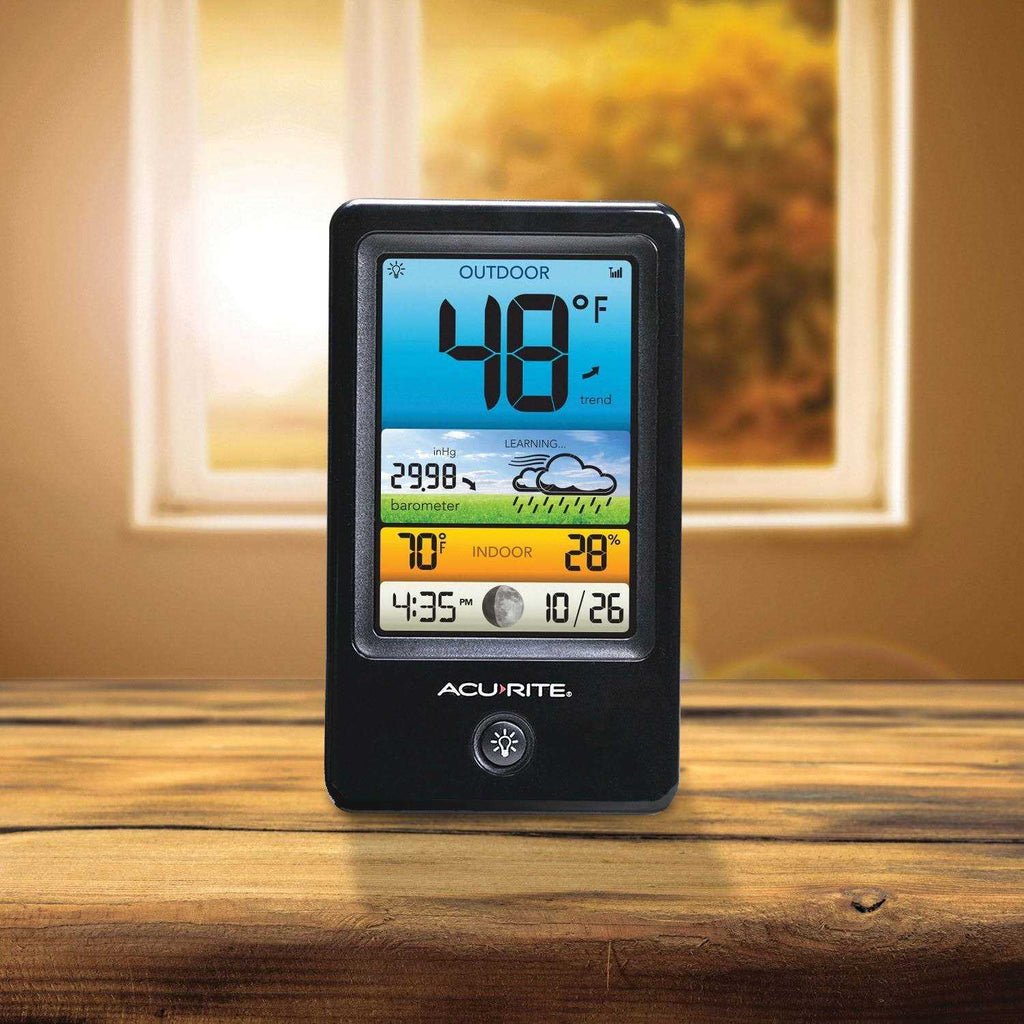 Wireless Color Forecaster with Temperature & Humidity O549