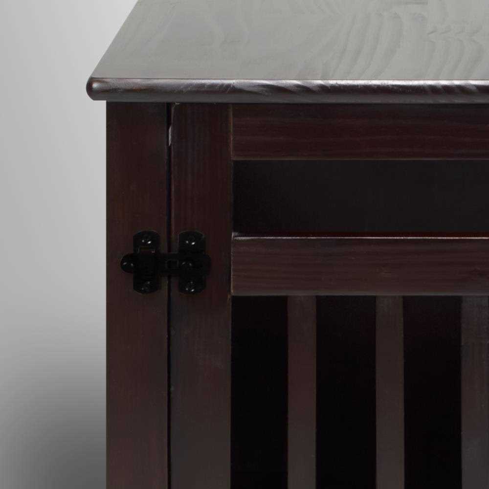 Espresso Pet Crate M134