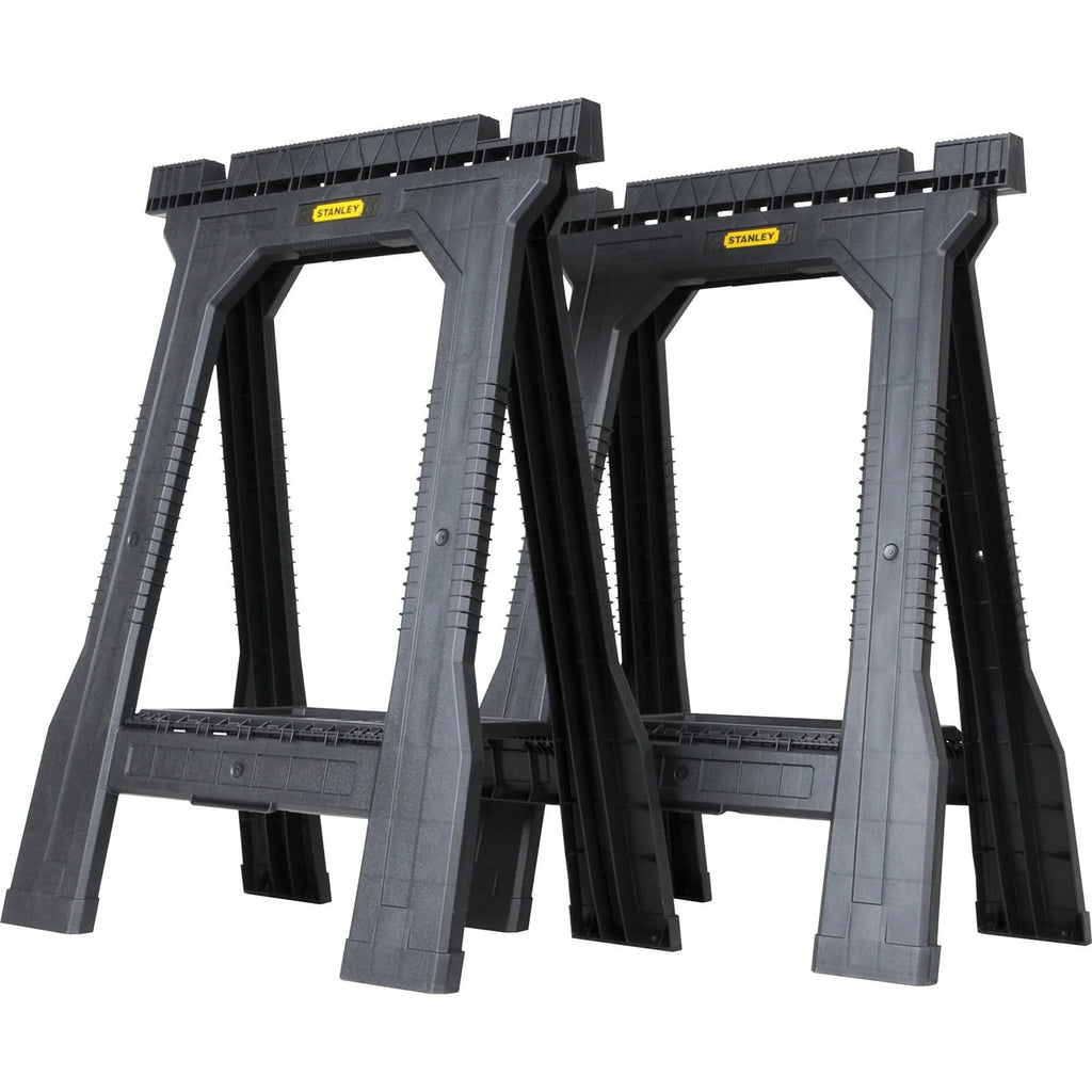 Folding Sawhorse 800 lb. Black 1 pair V3142