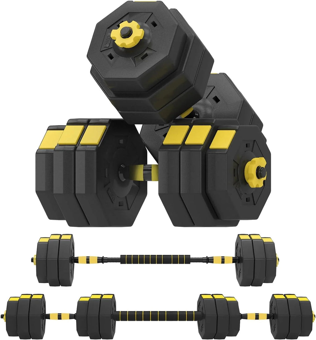 Adjustable Dumbbells Set 55LB 3 in 1 L5125