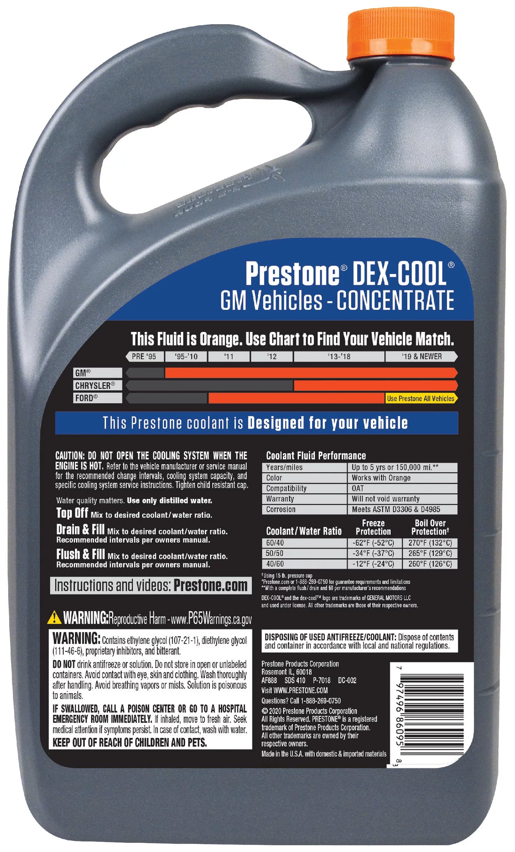 Antifreeze Coolant Concentrate 1gal O8610