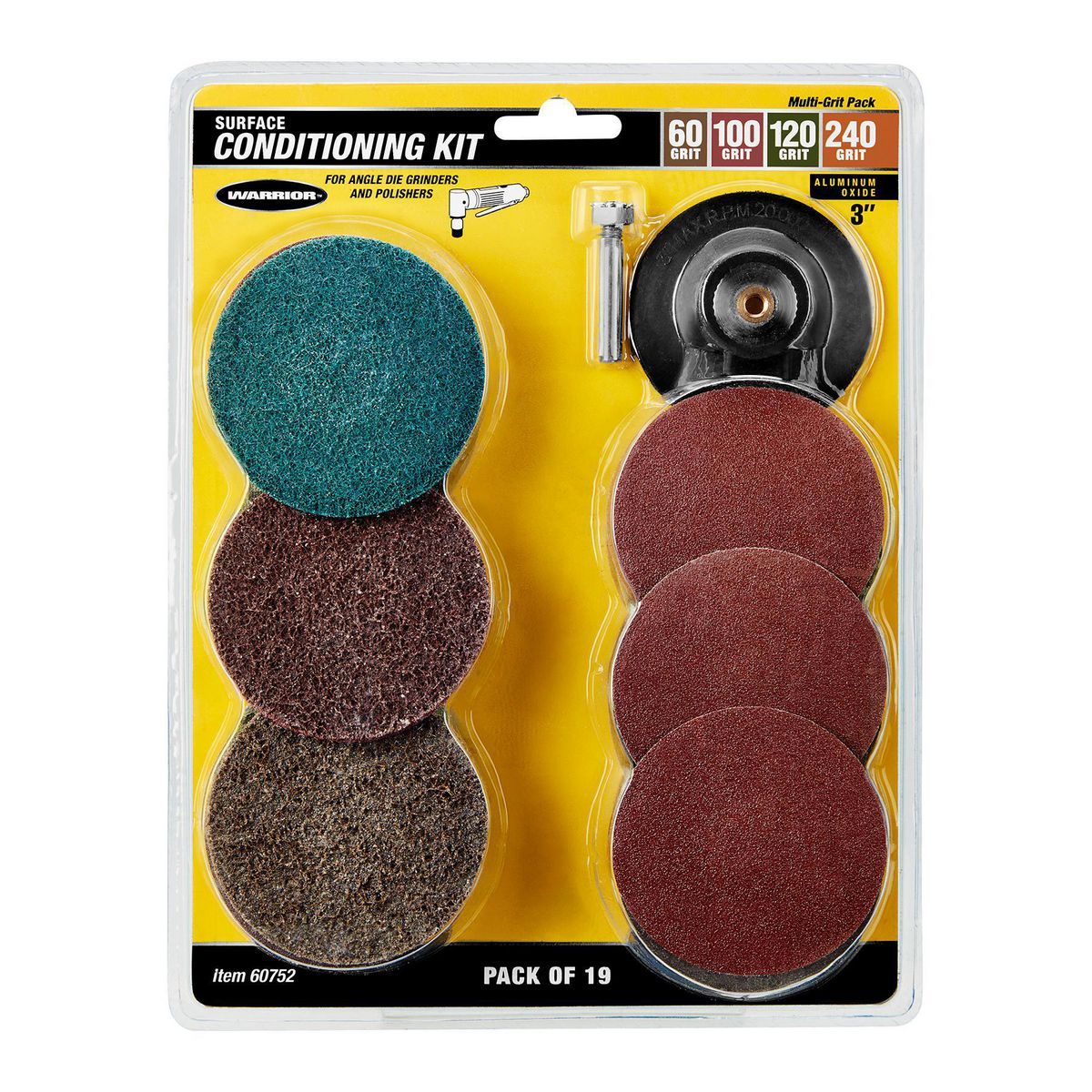 3 in. 19-Piece Surface Conditioning Kit S1664