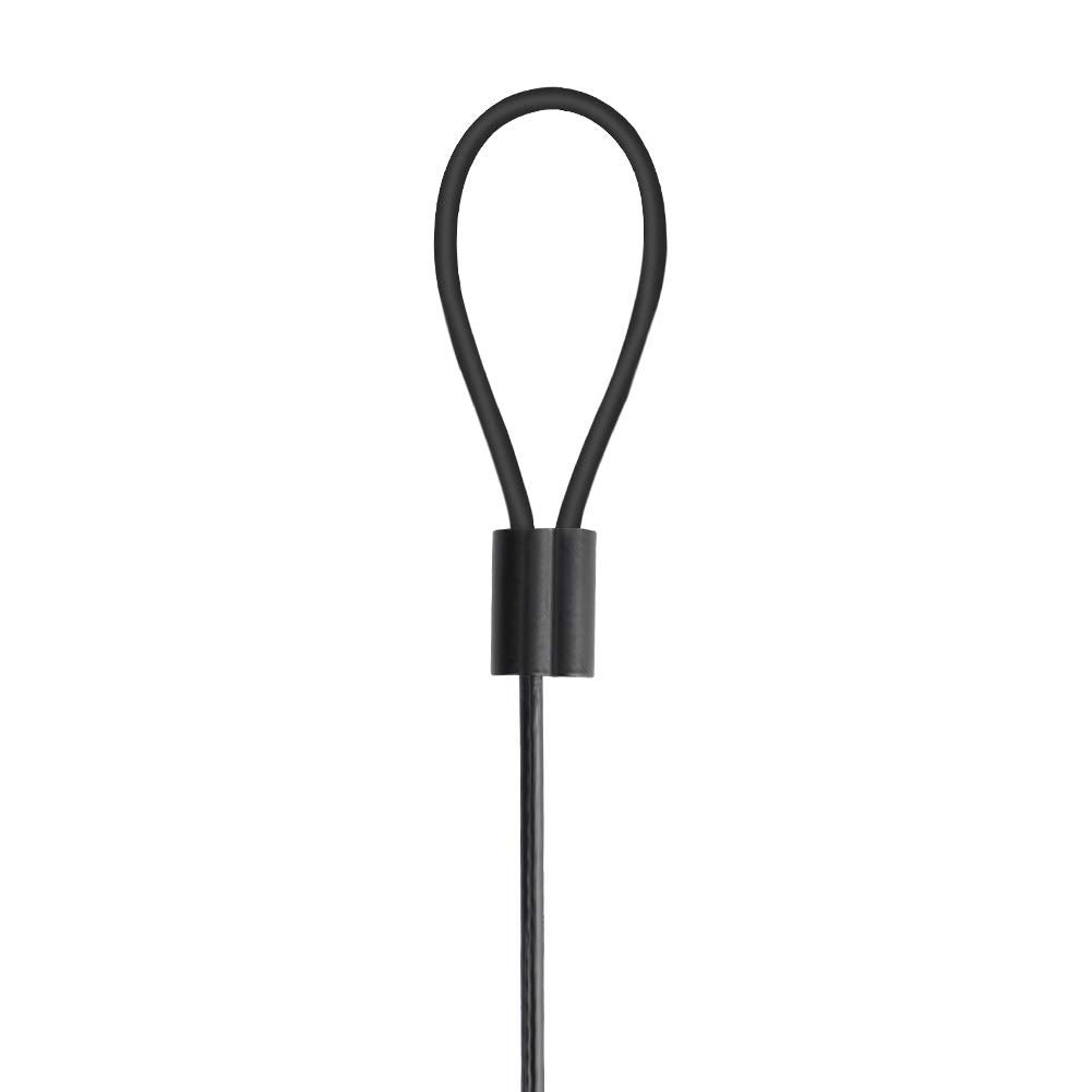24 Pack Black 12 inch Cable Adapter Tether X1517