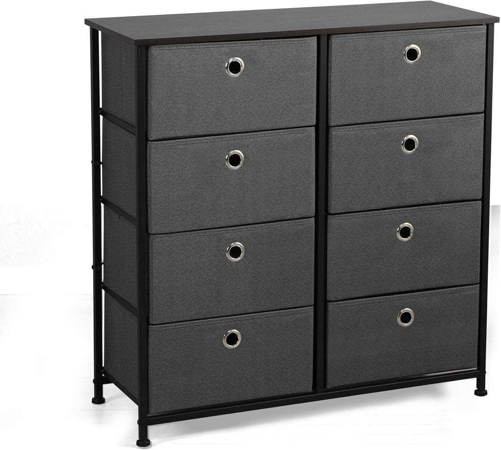 8 Drawer Fabric Dresser I50466