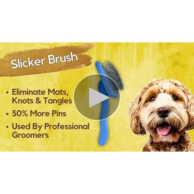 Dog Slicker Brush for Grooming Pet Hair K1682