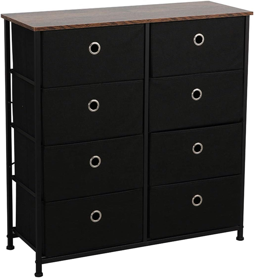 8 Drawer Fabric Dresser I50466