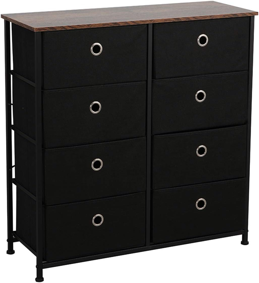 8 Drawer Fabric Dresser I50466