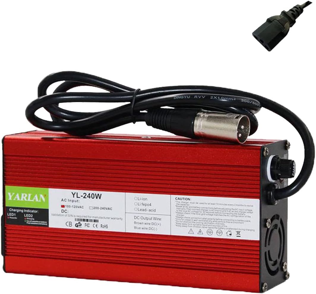 60V Li-ion Battery Charger 3A Y1288
