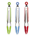 9'' Silicone Tongs with Pull Lock S573