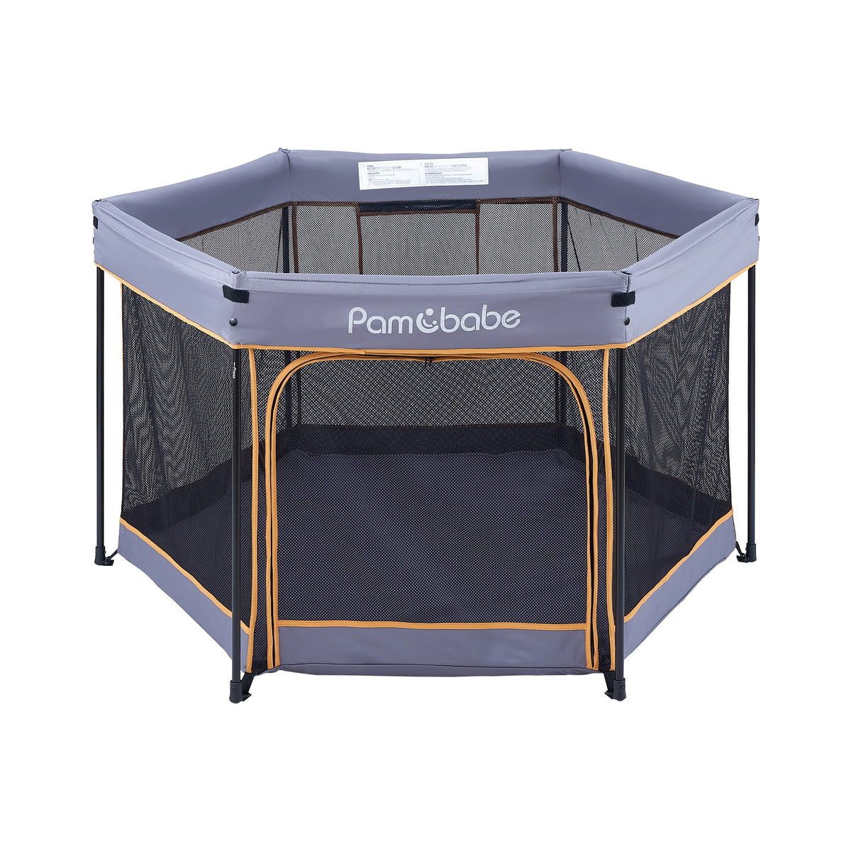 Blue Portable Lightweight Baby Playpen with Canopy and Travel Bag E565