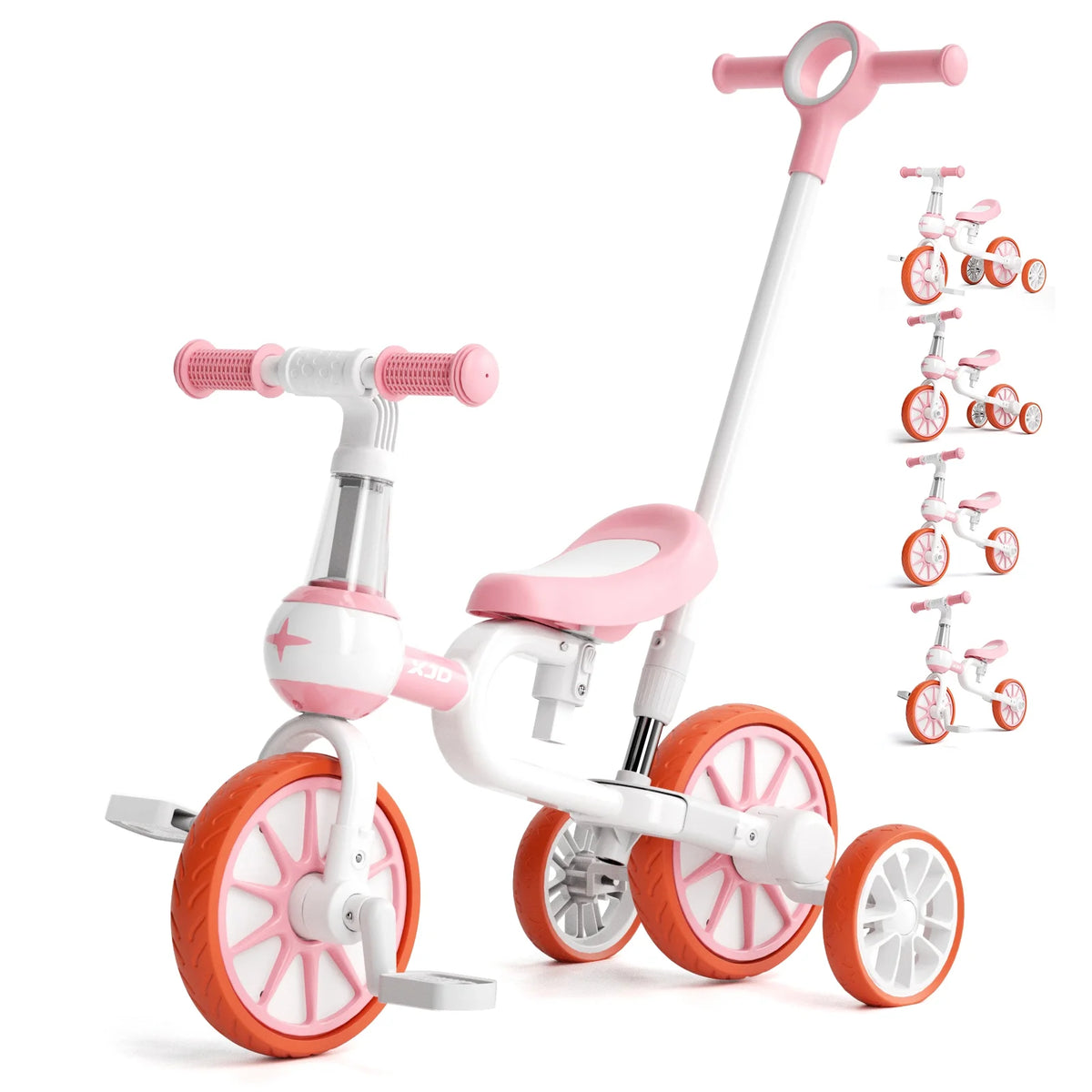7 in 1 Toddler Bike with Removable Pedals W15191