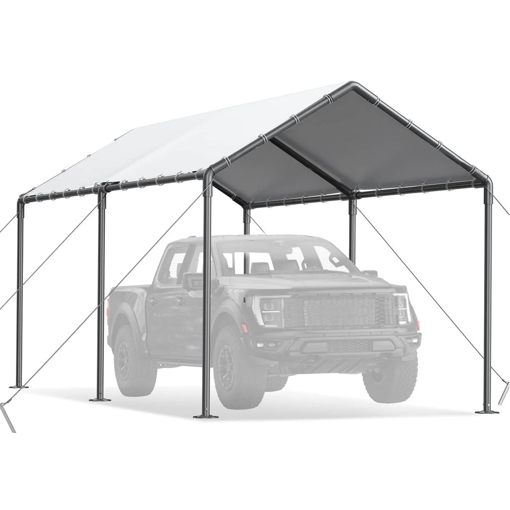L20xW10xH9.2Ft Heavy Duty Portable Carport G361