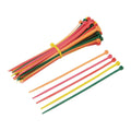 Fluorescent Cable Ties 100-Pack O24955