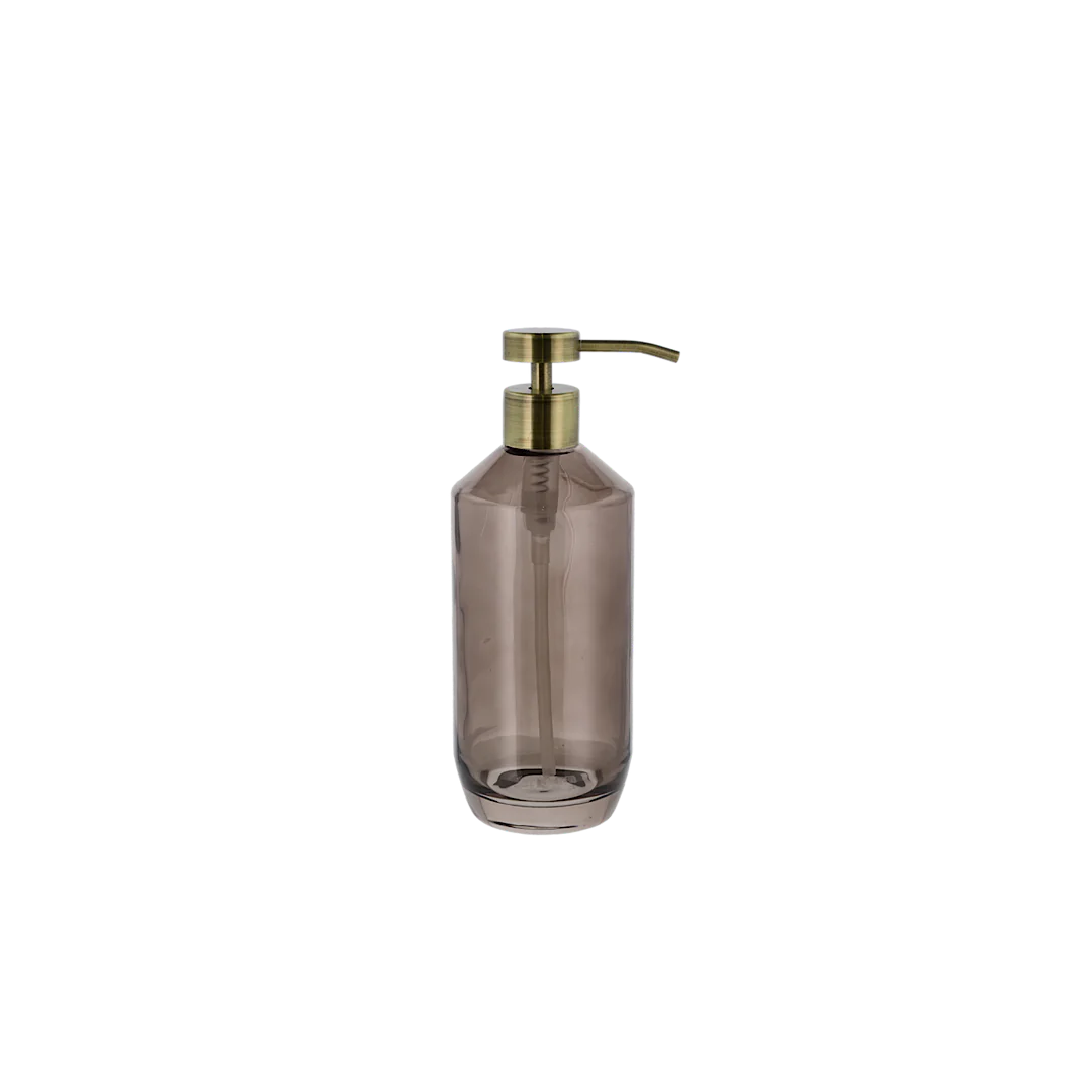 Brown Glass Soap Dispenser U373129