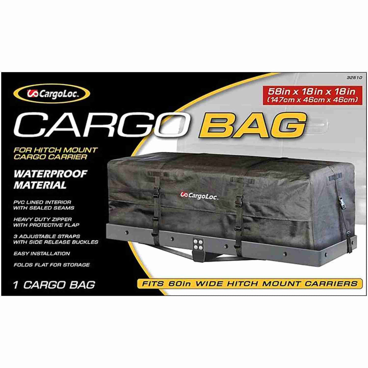 Waterproof Hitch Mounts Cargo Bag B2685