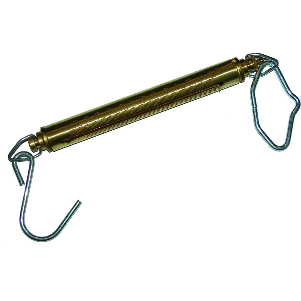 Brass 50 Pound Fishing Scale V8977