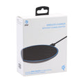 Black Qi-Certified 10W Wireless Charging Pad L6939
