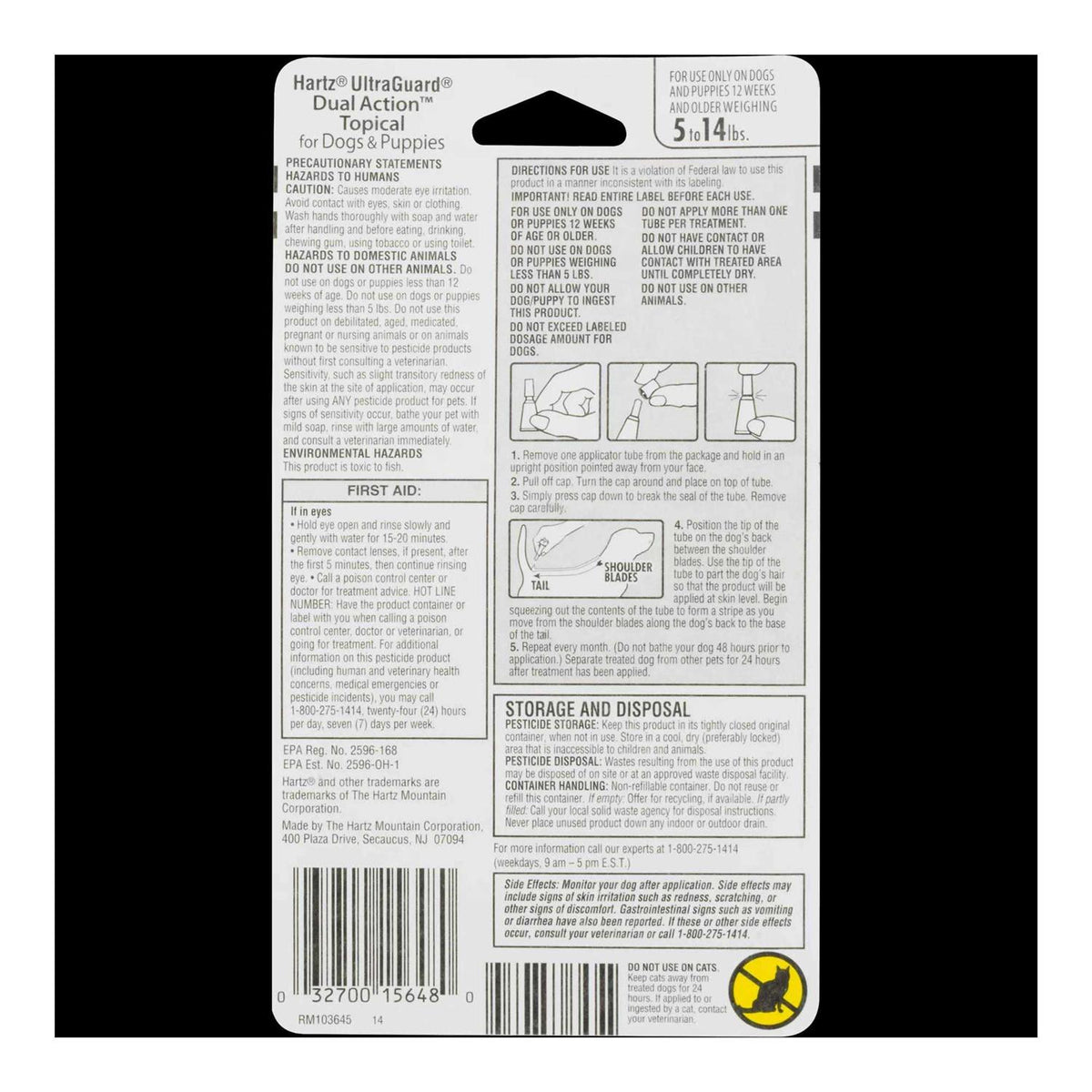 Flea & Tick Topical Dogs A657