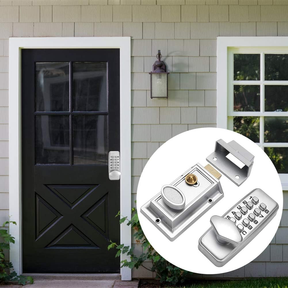 Waterproof Digital Electronic Keyless Door Lock Deadbolt Pack of 2 T192