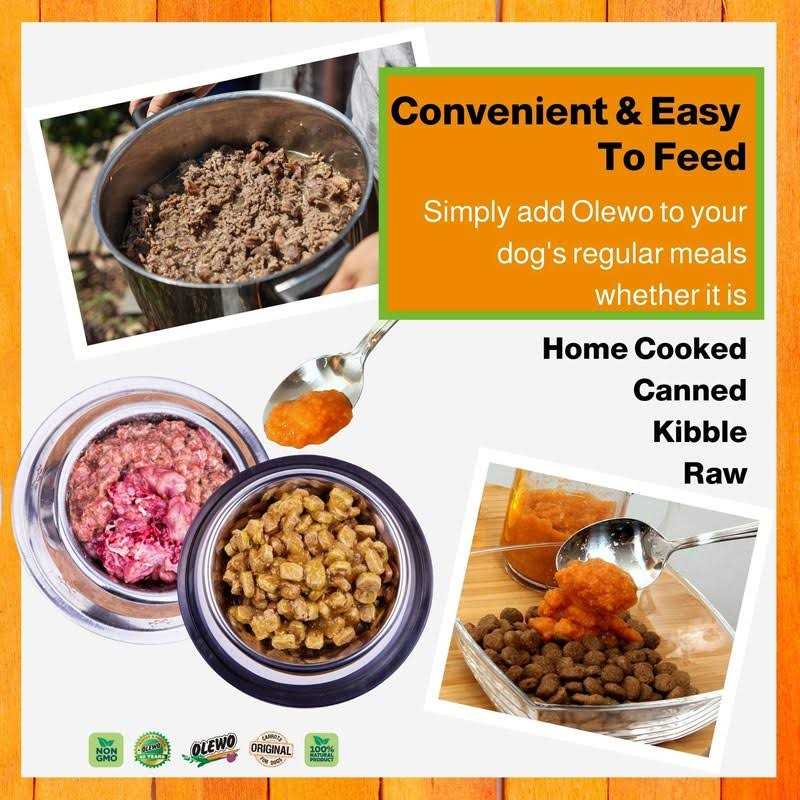 Carrots for Dogs Fiber Dog Food Toppers P9125