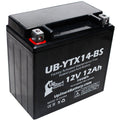 12V 12Ah Sealed AGM Motorcycle Battery T953
