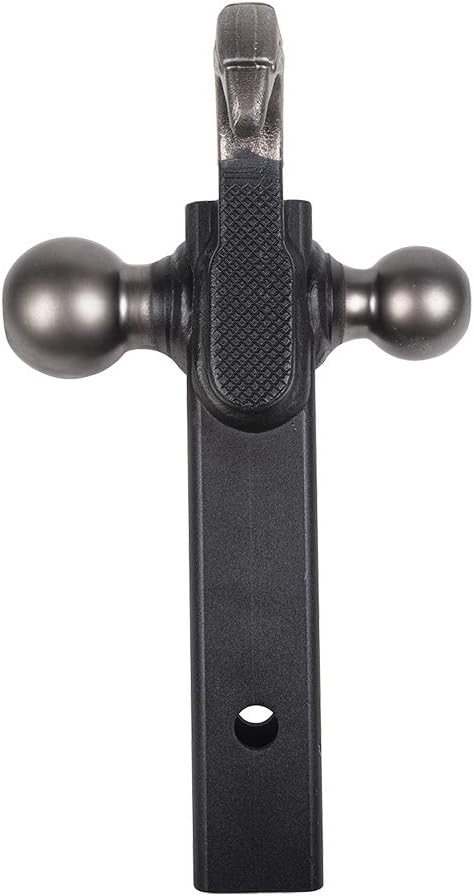Pewter Tow Hook Ball Mount Q129