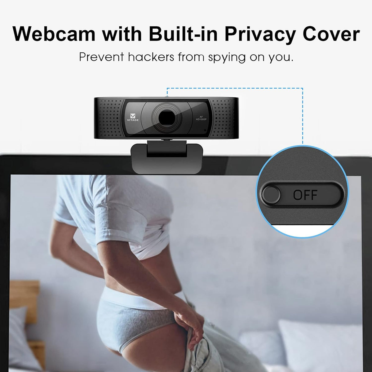 1080P Webcam with Microphone C87575