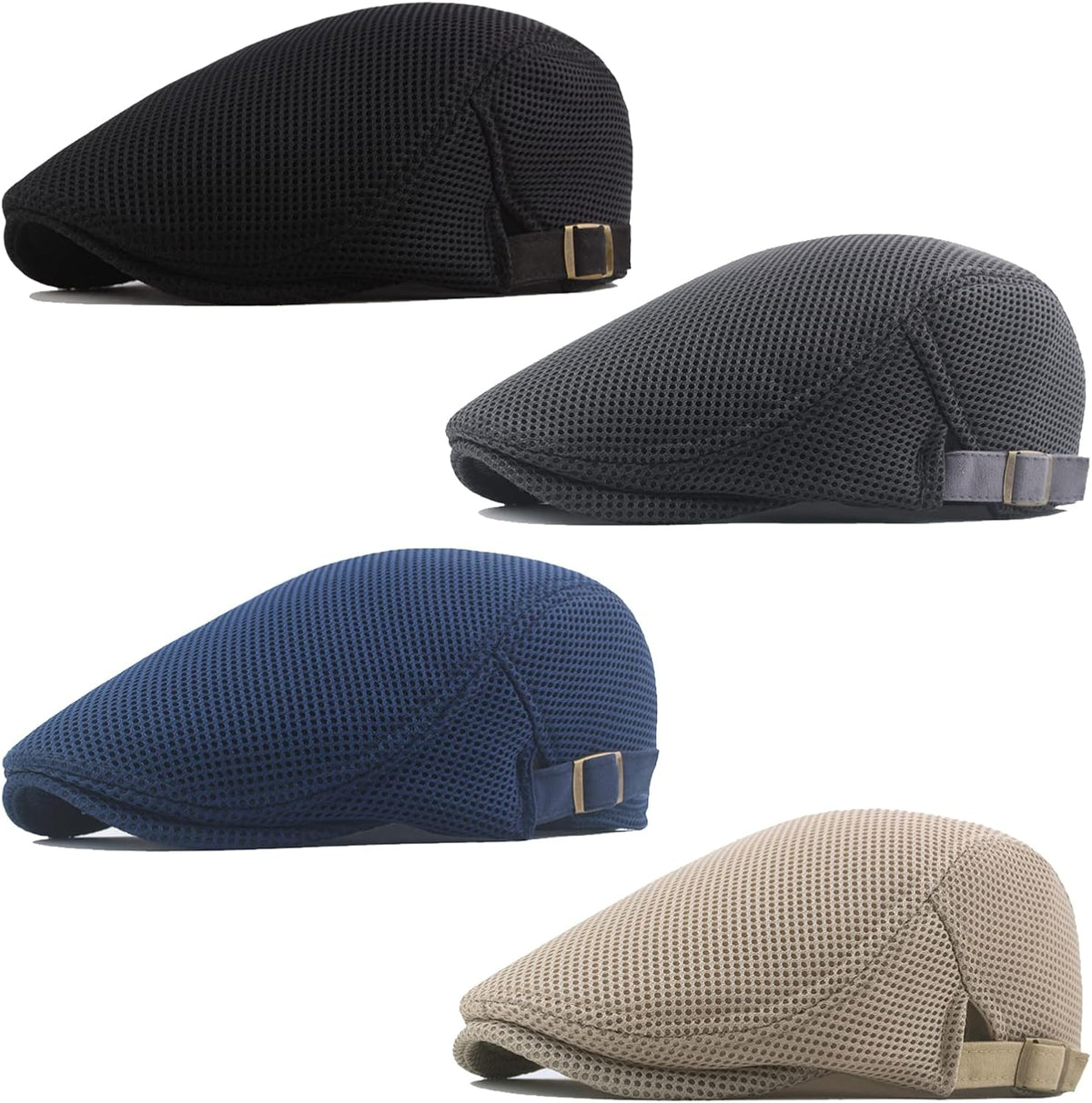 Mesh Newsboy Hat Pack of 2 X2943