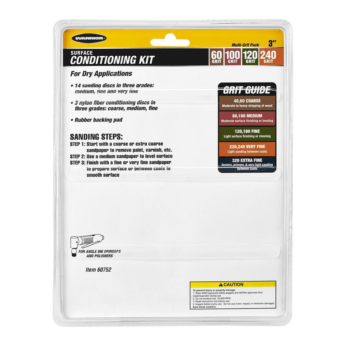 3 in. 19-Piece Surface Conditioning Kit S1664