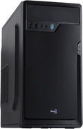 Black Slim M-ATX Computer Case N4413