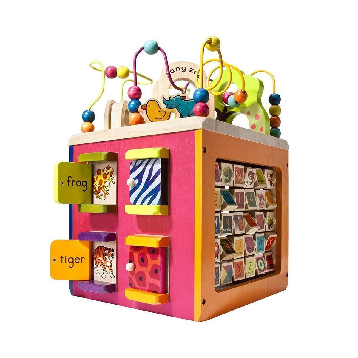 Wooden Activity Cube K334093