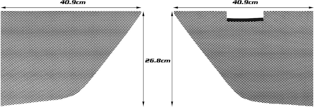 Aluminum Front Bumper Grille Mesh Set X700833