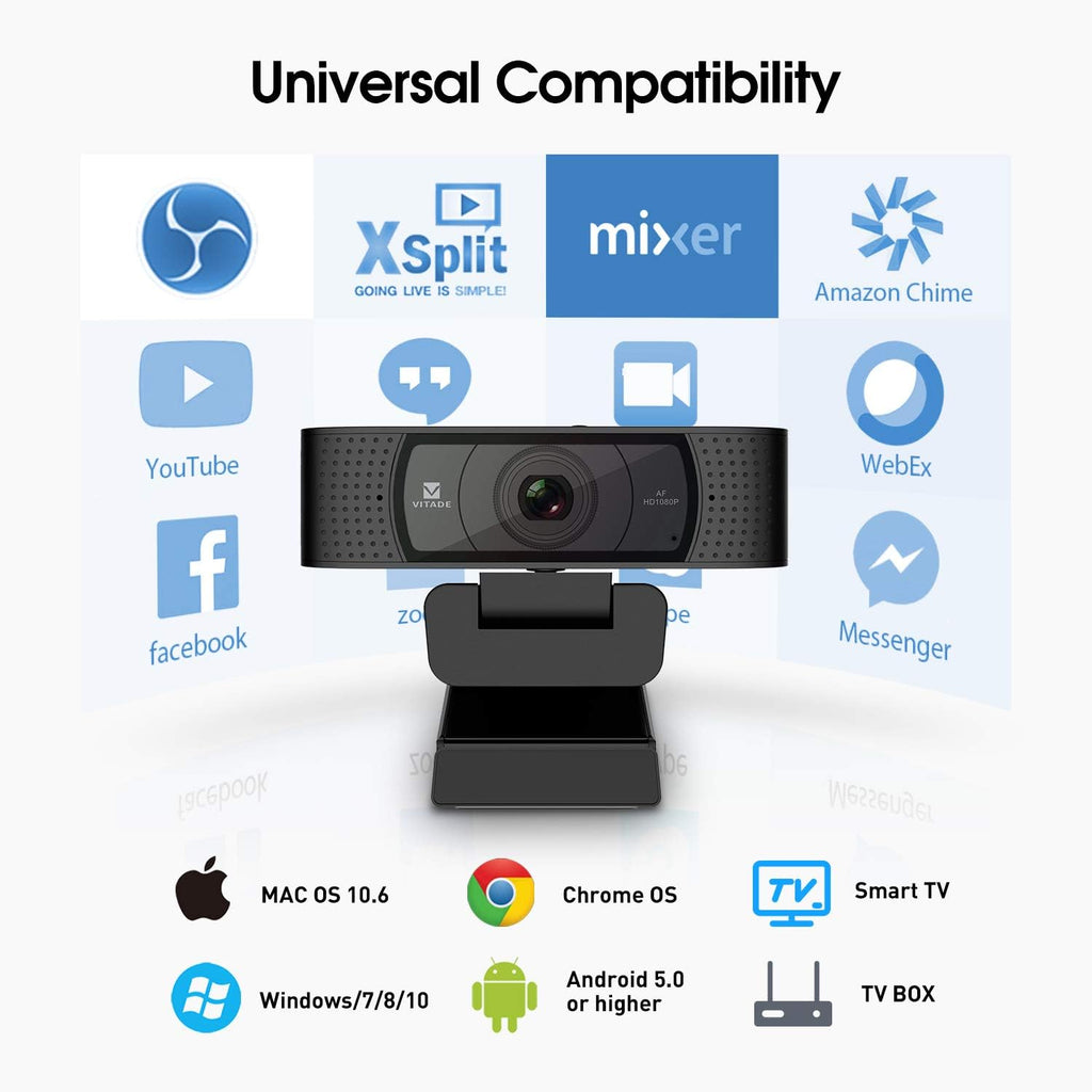 1080P Webcam with Microphone C87575