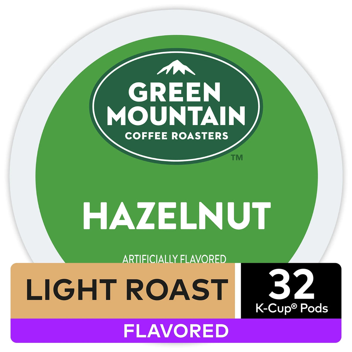 Hazelnut Flavored Light Roast K-Cup Pods 32 Count E8152