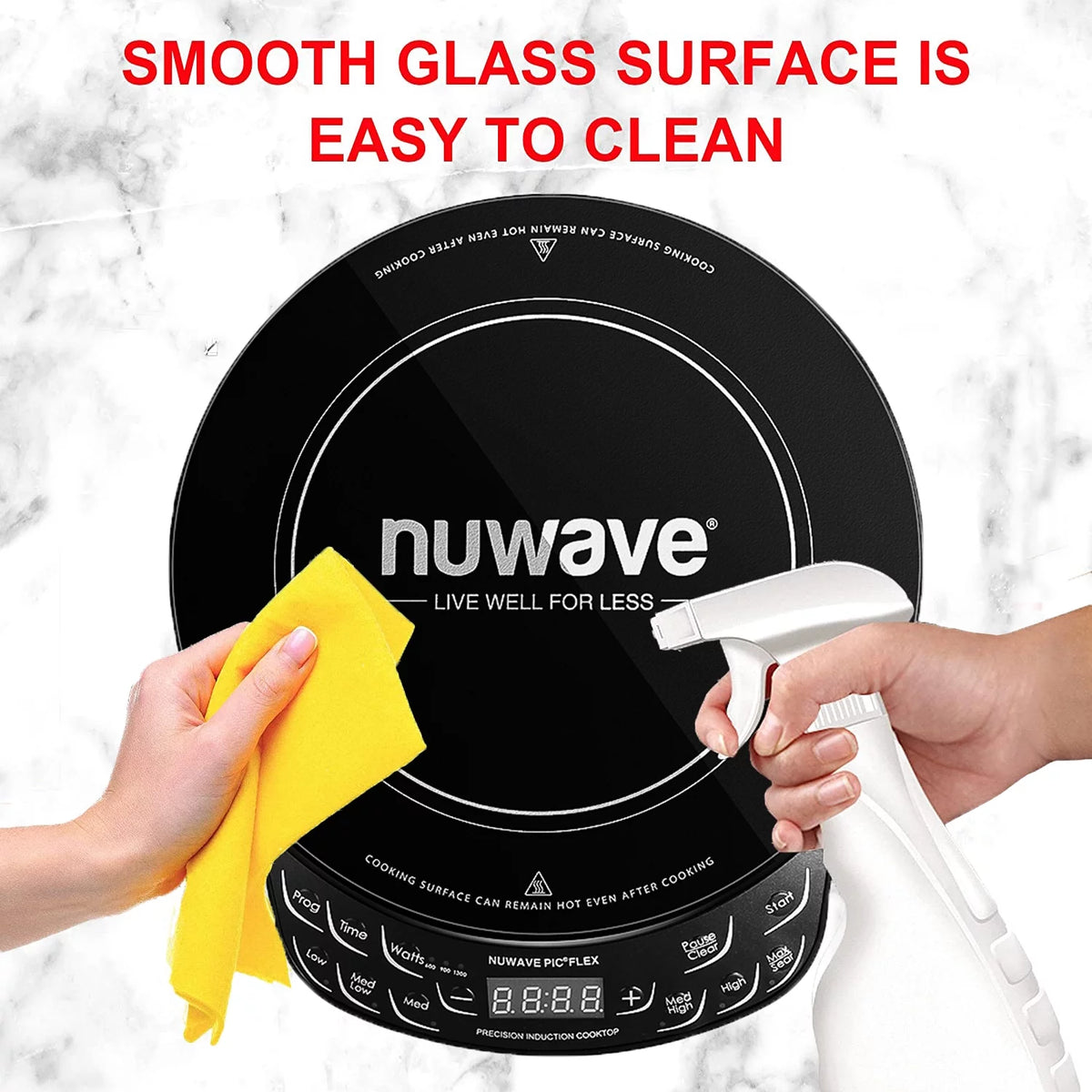 Portable Induction Cooktop with 6.5-inch Heating Coil T7200