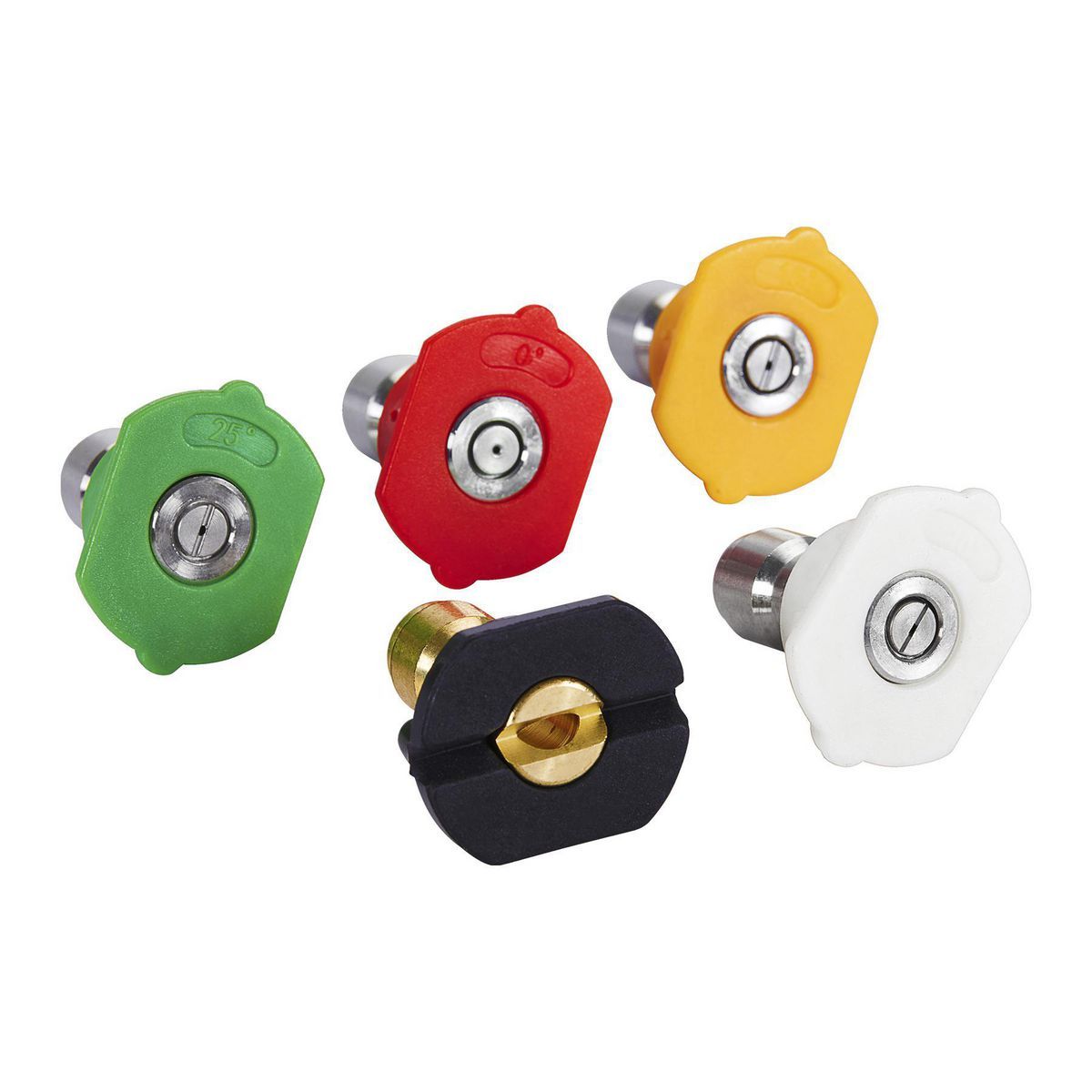 Pressure Washer Quick Connect Nozzle Kit, 5-Piece E1247