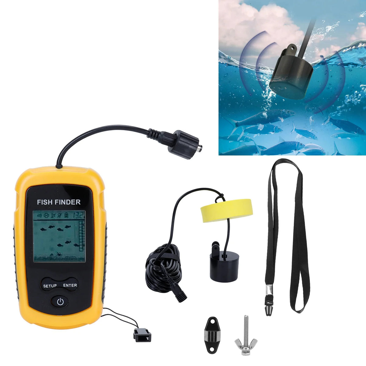 Portable Fish Finder M2611
