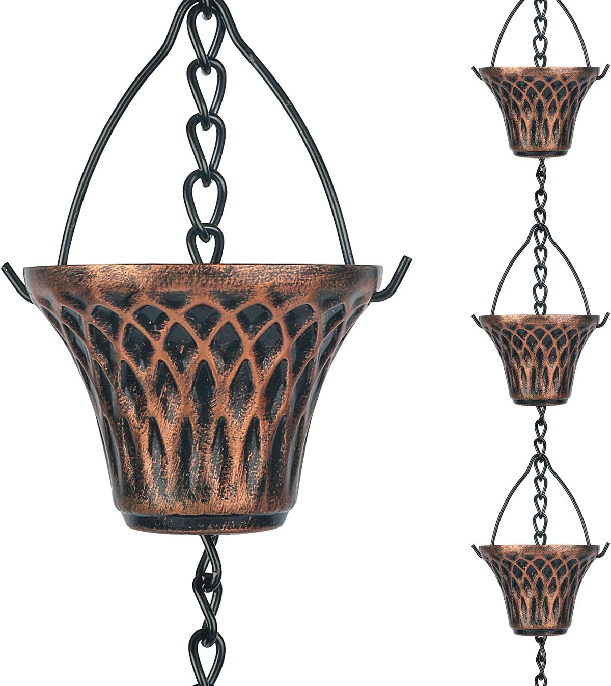 Rain Chain Downspout Substitution 3 Feet Pack of 2 D269625