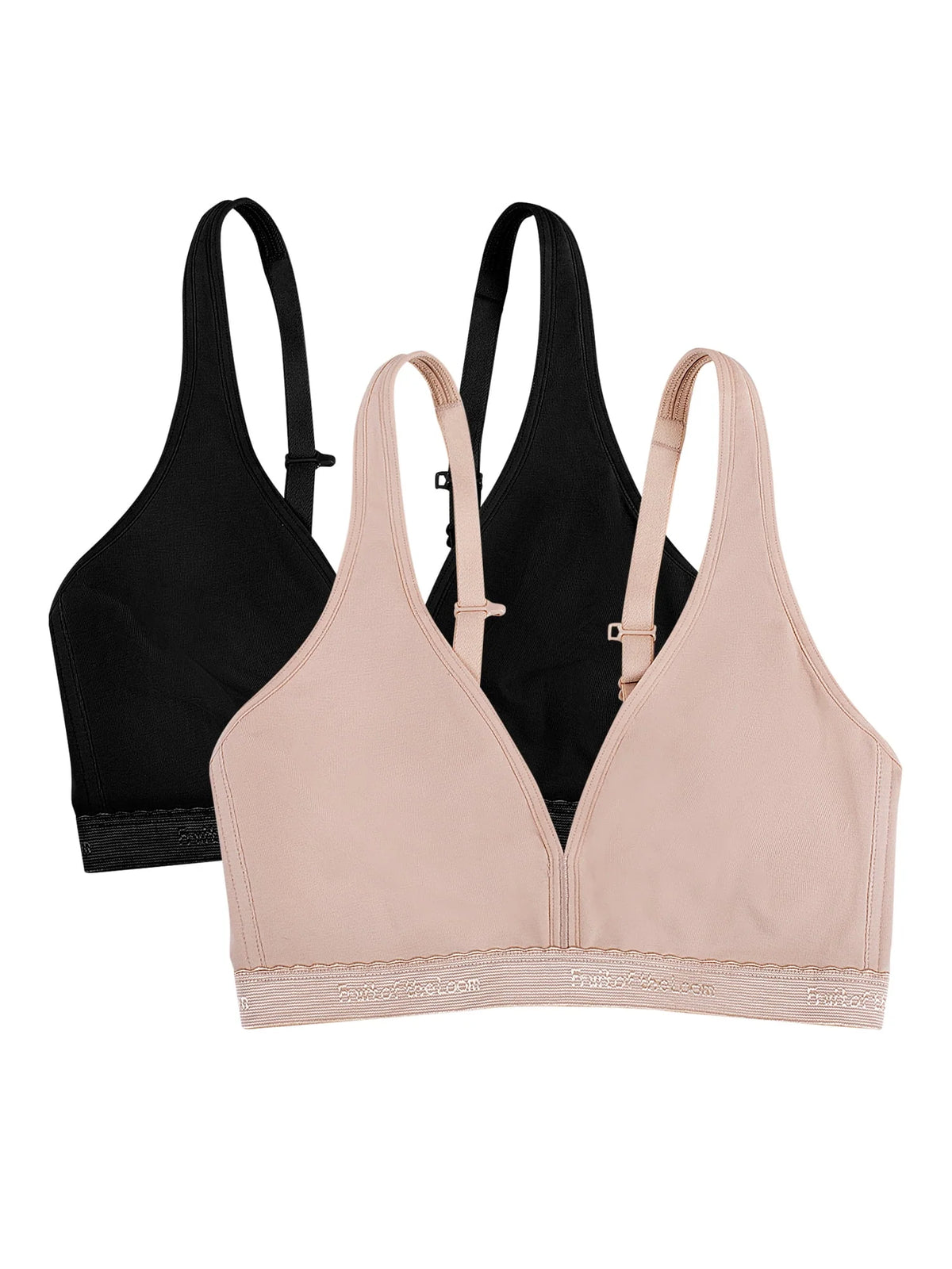Cotton Wirefree Bralette 2-pack K63180