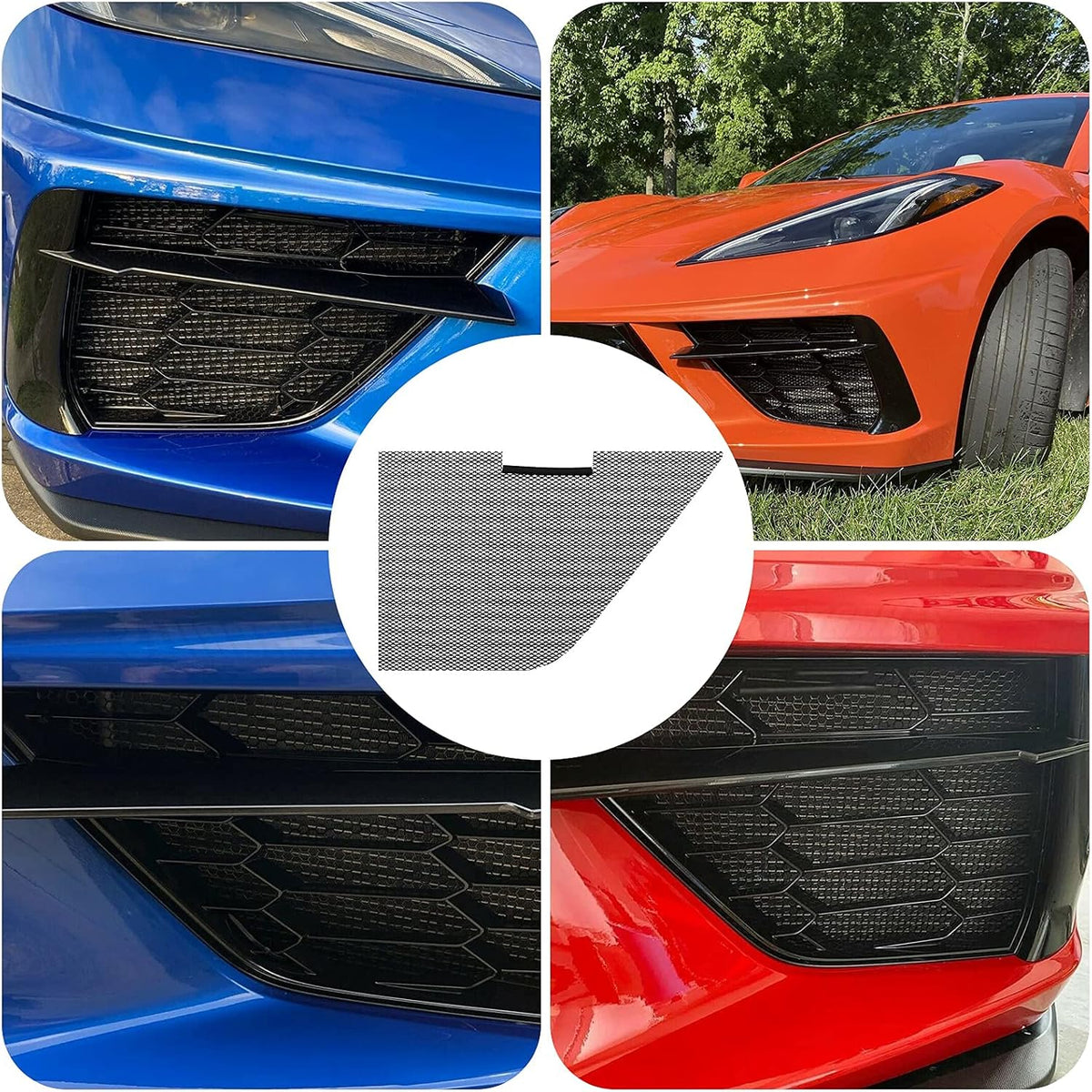 Aluminum Front Bumper Grille Mesh Set X700833