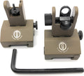 Tactical Flip Up Iron Sights (Tan) L671