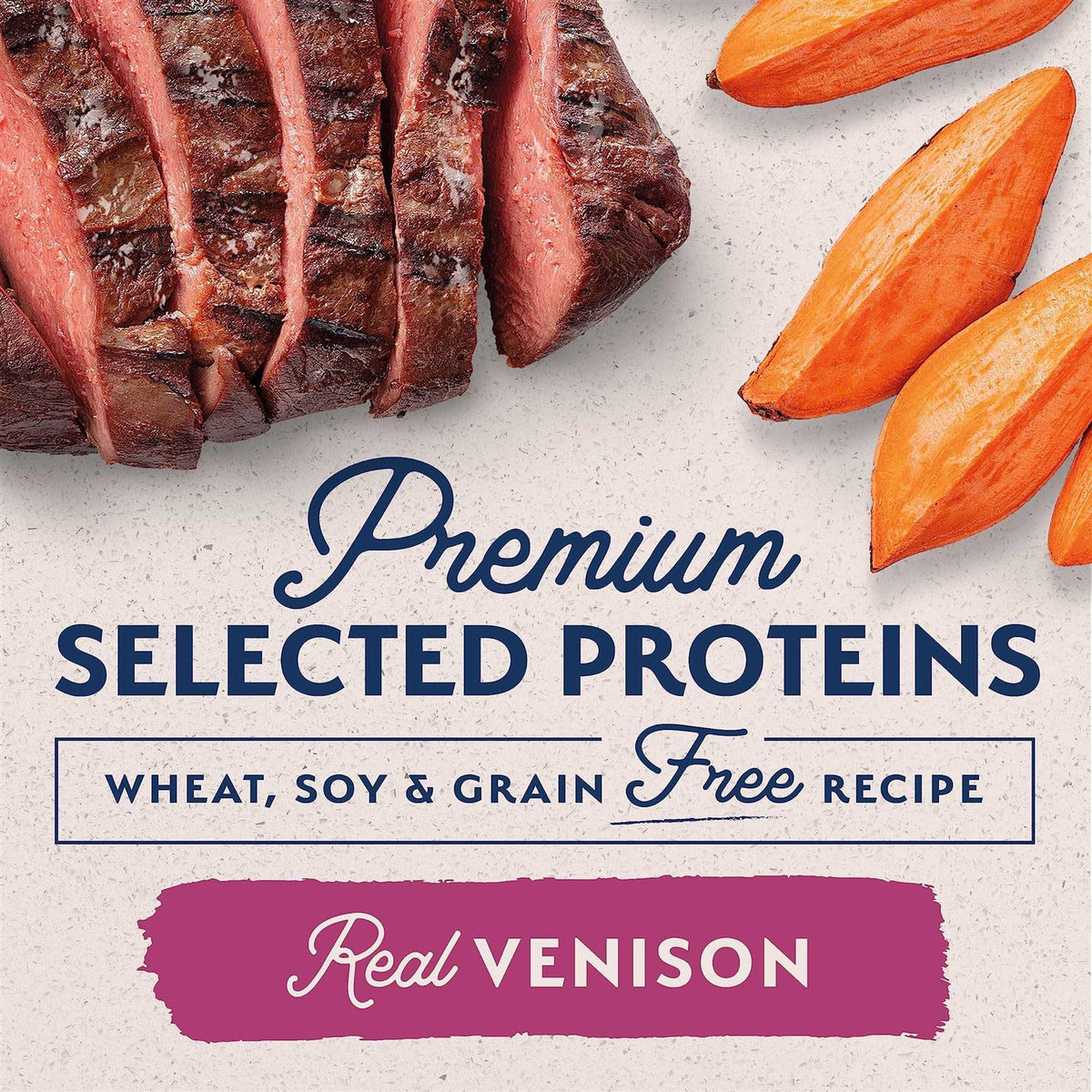 Sweet Potato & Venison Wet Canned Dog Food O456853
