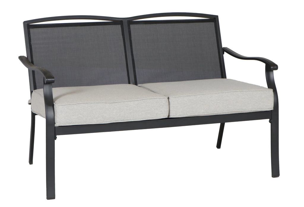 Gray 4 Piece Outdoor Patio Conversation Set V905095