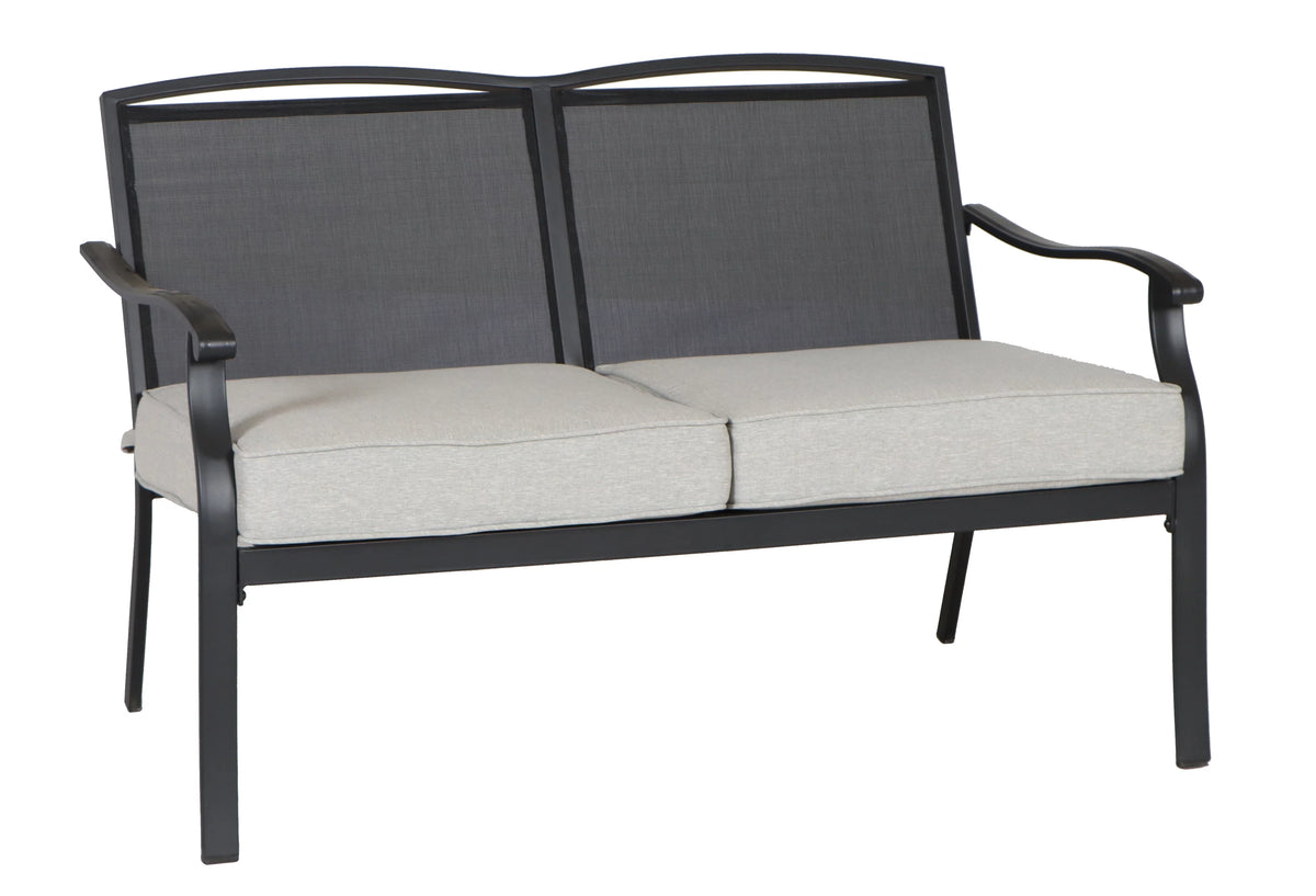 Gray 4 Piece Outdoor Patio Conversation Set V905095