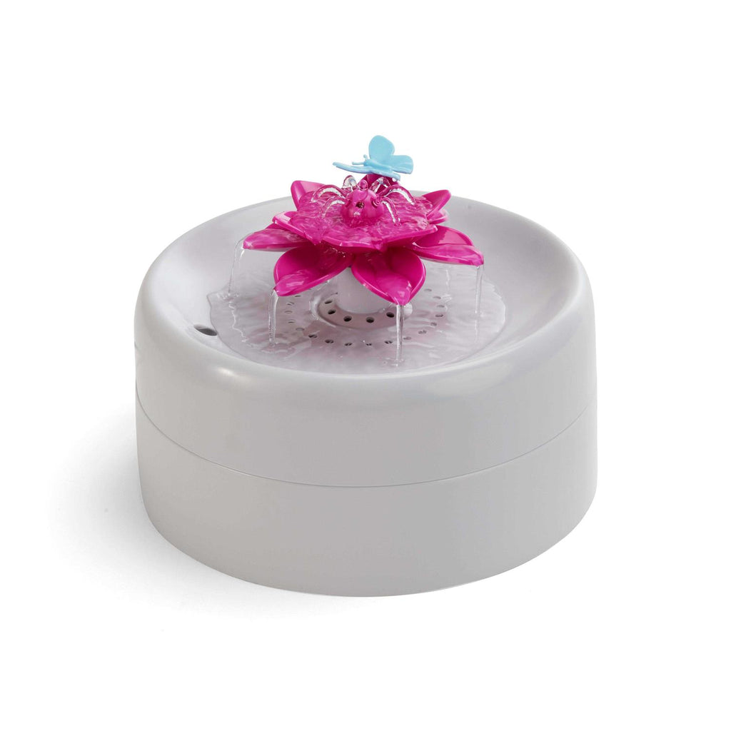 Floral Top Cat Fountain 12 Cups V5626