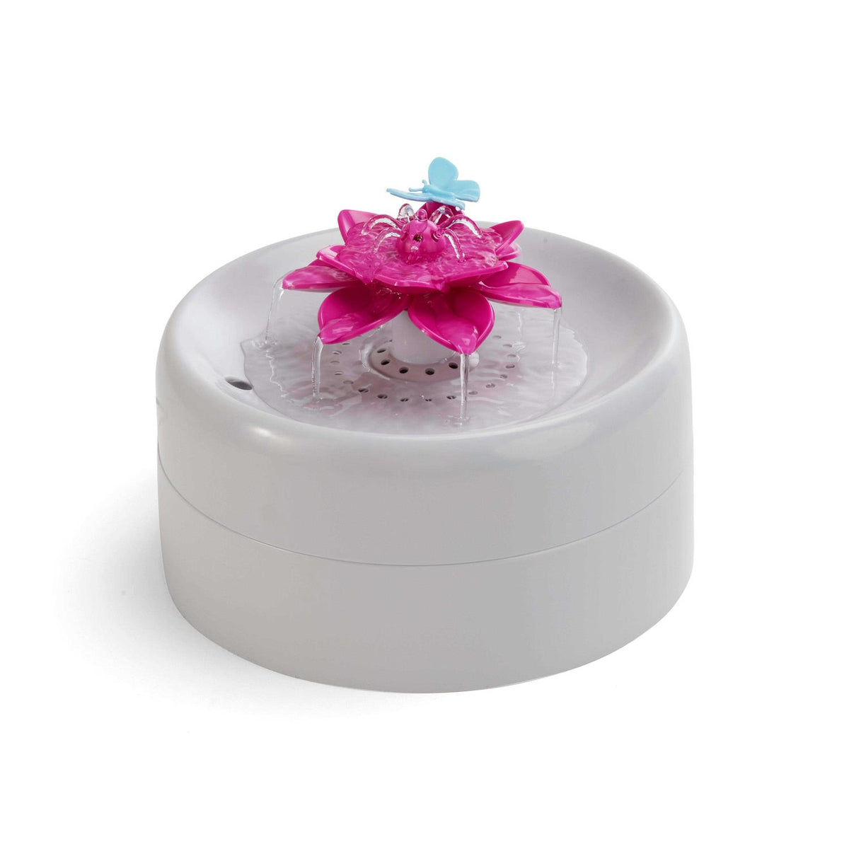 Floral Top Cat Fountain 12 Cups V5626