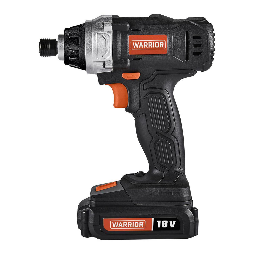 18V Cordless 1/4 in. Hex Impact Driver Kit with Battery and Charger D29505