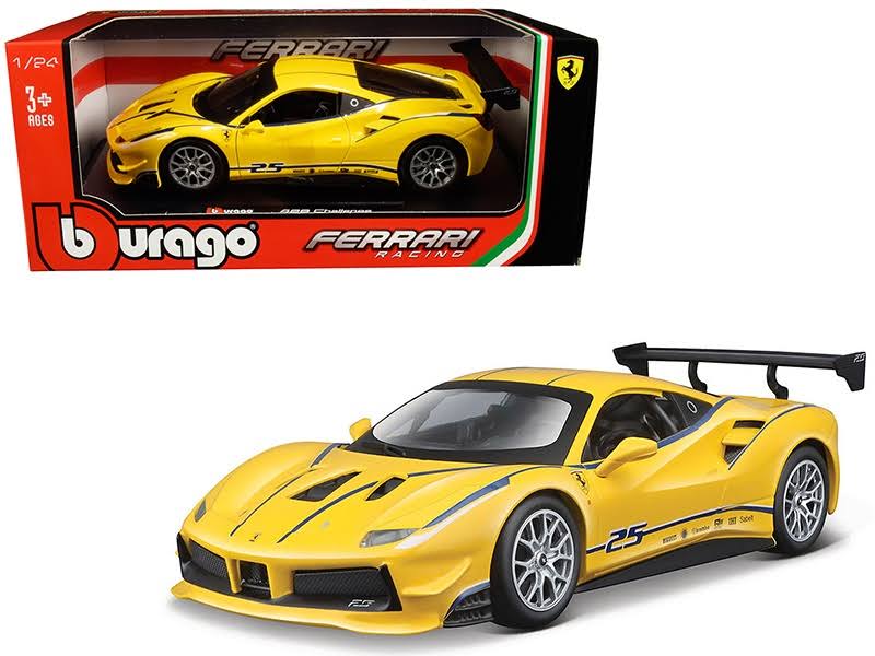 Yellow 1/24 Diecast Model Car P7907